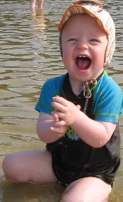 Rasmus on beach